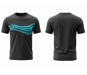 เสื้อยืดกีฬาพิมพ์ลายตามสั่งสำหรับงานออกแบบตามสั่ง |   ไซส์ผู้ชาย ผู้หญิง และเยาวชน |   ชุดกีฬาฝึกซ้อมน้ำหนักเบา แห้งเร็ว ขายส่ง - Product Image 4