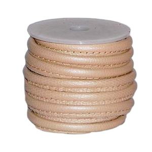 Cordones de cuero genuino con costura Lisa Producto de calidad premium - Product Image 1