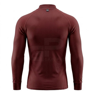 Soft Stretch Fabric <b>Compression</b> <b>Shirt</b> <b>For</b> Football Players Offering Comfort And Breathable Athletic Performance Support - Product Image 2