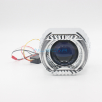Coques de projecteur de phare de voiture 3.0 pouces style Bumblebee avec couvercle décoratif et accessoires de rétrofit LED Angel Eye HID