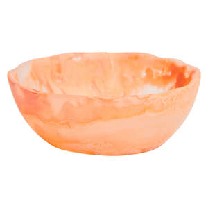 Bol en résine écologique haut de gamme, fait main, plat de service classique pour mariage, vaisselle décorative élégante pour la maison et la cuisine - Product Image 5