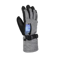 Gants de ski d'hiver imperméables de qualité supérieure, chauds et durables en polyester, pour le ski, le snowboard et les activités de plein air