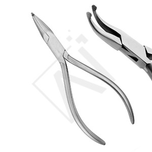 Accuram Dental <b>Crown</b> Removing Pliers 14cm Stainless Steel Orthodontic <b>Crown</b> Removal Forceps Serrated Tip Professional Tool - Product Image 1