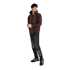 Sudadera con Cremallera para Hombre, Informal, Sólida, de Alta Calidad, 100% Fabricada con Forro Polar Cálido y Transpirable de Secado Rápido, Color Personalizado - Product Image 3