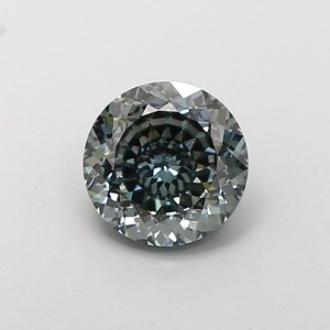 Diamant de laboratoire CVD de 1,11 carat, vert bleuâtre intense, qualité VVS2, polissage excellent, pierre précieuse de luxe pour bijoux. - Product Image 1