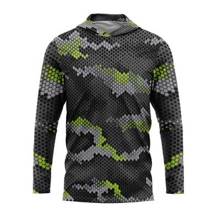 Sweat à capuche de pêche rafraîchissant pour homme UPF 50+ léger à manches longues pour la pêche en plein air, le camping et les voyages - Product Image 4