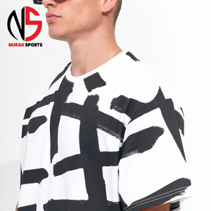 T-shirts Oversize Homme 2026 les Plus Vendus / T-shirt Oversize Homme en Matière 100% Respirante à Vendre chez Nurak, Qualité Supérieure - Product Image 4