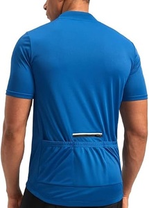 Maillot de Ciclismo de Manga Corta, Color Rojo, para Carretera y Descenso, Compresión, Entrenamiento, Carreras, Ropa Deportiva Transpirable - Product Image 3
