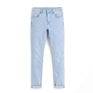 Premium <b>Men</b> Jeans <b>Pants</b> Lightweight 100% Cotton Comfortable <b>Stretch</b> for Casual Daily Wear and Street Style - Product Image 4