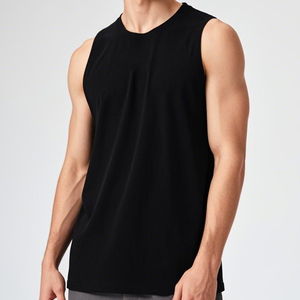 เสื้อกล้ามโพลีเอสเตอร์แบบกำหนดเองสำหรับผู้ชาย แห้งเร็ว น้ำหนักเบา เหมาะสำหรับออกกำลังกาย รับผลิตจำนวนมาก ผลิตจากโรงงาน จัดส่งระหว่างประเทศ - Product Image 3