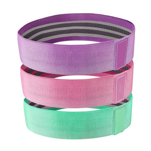 High Elasticity Fabric Hip <b>Circle</b> Band for Muscle Building Comfortable Wide Booty Band for Weightlifting and Fitness - Product Image 2