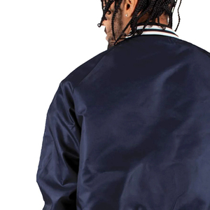 Chaquetas de Satén Transpirables, Impermeables y Resistentes al Viento con Cuello Alto para Invierno, Fabricante de Ropa Personalizada para Hombre, Chaqueta de Satén - Product Image 3