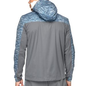 Chaqueta Cortavientos de Lona Impermeable para Hombre, con Cremallera Delantera, Logotipo Personalizado, Estilo Urbano, Otoño, Venta al Por Mayor de Fábrica OEM - Product Image 3