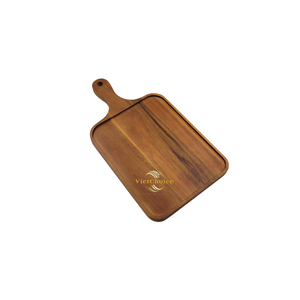 Bandeja de Servir de Madera de Acacia Premium, Bandeja de Madera Natural para Uso en la Cocina y el Comedor - Product Image 1