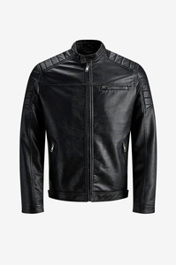 Veste en cuir de haute qualité pour hommes, très élégante et stylée - Product Image 1