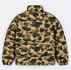 Custom Duck <b>Camo</b> Puffer <b>Jacket</b> – <b>Men</b>’s Insulated Hunting <b>Jacket</b>, Outdoor Winter <b>Camo</b> Coat - Product Image 2