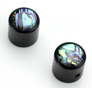 A40BB Electric Guitar with Black Knobs Real Abalone Shell Tops Made in Korea <b>Stringed</b> <b>Instruments</b> Parts & Accessories cop - Product Image 3