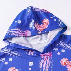Sweat à capuche de pêche personnalisé pour homme, manches longues, respirant, séchage rapide, polyester, protection UV, sublimation, chemise de pêche, vente en gros OEM - Product Image 5