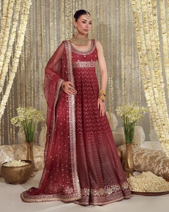 Salwar Kameez Formal de Verano para Mujer, Calidad Premium, Tela de Viscosa, Seda, Algodón, Lino y Poliéster, Sin Arrugas, Secado Rápido, para Fiestas - Product Image 1
