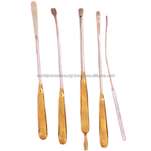 WORLD PRECISION SURGICAL Juego de Instrumentos para Cirugía Endoscópica, Cirugía General, Hospital, Tijeras con Mangos Dorados, Herramientas Quirúrgicas Manuales - Product Image 5