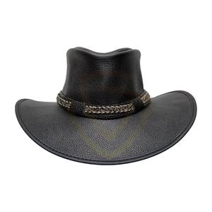 Sombreros de Vaquero de Cuero al por Mayor, Estilo Único, Logotipo Personalizado, Fabricante, Sombreros de Vaquero para Viajes y Actividades al Aire Libre - Product Image 3