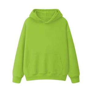 Sweat à capuche ample pour homme, style streetwear, avec cordon plat, pour marques de vêtements graphiques américaines (vente en gros) - Product Image 3