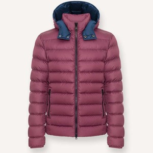 <b>Men's</b> <b>Puffer</b> Jacket Stand Solid Color Windproof Waterproof Reversible <b>Coat</b> Zipper Winter Casual Wear <b>Long</b> Sleeve Polyester Front - Product Image 3