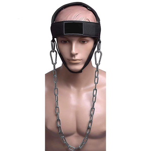 Weightlifting Head Harness Men Women Gym Neck Strength Trainer Resistance <b>Workout</b> <b>Band</b> OEM Supplier - Product Image 2