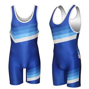 Singlet Deportivo Sublimado de Buena Calidad para Hombre, Ligero, de Secado Rápido, para Lucha Libre, Yoga, Entrenamiento, Fisicoculturismo, Servicio OEM - Product Image 5