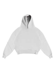 Sudaderas con capucha de cuello redondo, estilo streetwear, con logo personalizado, sudaderas gruesas de cuello redondo para hombre. - Product Image 1