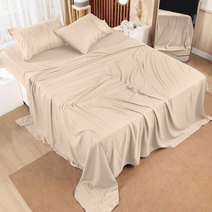 Draps plats respirants de luxe pour hôtel, linge de lit de qualité supérieure pour un confort estival, literie d'hôtel et usage résidentiel - Product Image 3