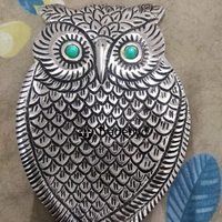 Patung Logam Cor Tangan Tradebyd dengan Cetak UV, Bentuk Dapat Disesuaikan, Seni Abstrak Modern untuk Interior Rumah