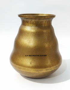 Vase de table en métal noir mat, style industriel moderne, écologique, pot de fleurs décoratif, décoration minimaliste pour la maison, finition charbon élégante - Product Image 3