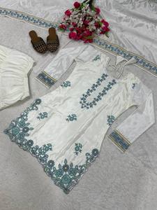 Best Quality Ramdev Trading Indian Traditional Ladies' Wedding Diwali Party Wear Modern Style Quick Dry Kurta/<b>Kurti</b> - Product Image 6