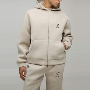 ออกแบบชุดเซ็ตแทรคสูทแบบมีซิปสองชิ้นสำหรับผู้ชาย ดีไซน์สวยที่สุดสำหรับผู้ใหญ่ ใช้กลางแจ้งได้ - Product Image 4