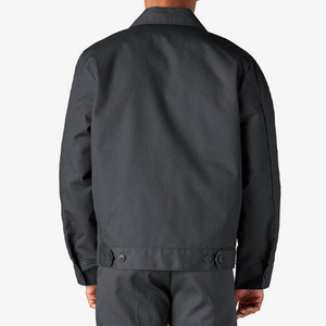 Wholesale <b>Men</b> Clothing High Quality Heavy <b>Canvas</b> Work <b>Jacket</b> Custom Logo Contrast Collar Work Wear <b>Jacket</b> Bomber <b>Jacket</b> <b>Men</b> - Product Image 3
