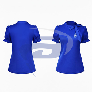 Blusa Deportiva para Mujer Delta Sigma Theta DST Sorority Streetwear, Diseño Atlético en Azul Rey - Product Image 3