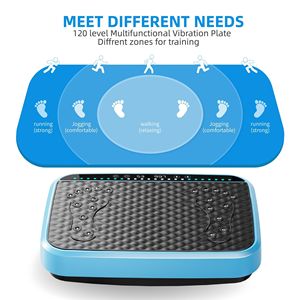 Piattaforma Fitness per Tutto il Corpo 120Hz, Macchina per Esercizi con Piastra Vibrante, Tavola Vibrante per Drenaggio Linfatico - Product Image 4