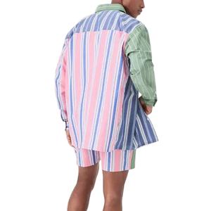 Conjunto de Pantalones Cortos y Chaqueta Deportivos de Secado Rápido para Hombre, Talla Grande, Transpirables, de Verano, de Felpa, de Alta Calidad - Product Image 2