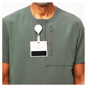 Nuevo Diseño de Uniformes Médicos, Conjuntos de Uniformes de Hospital Limpios, Ropa de Enfermería de Algodón y Poliéster, Uniforme Médico para Mujer - Product Image 6