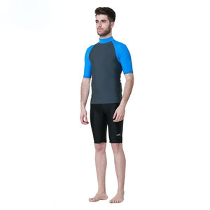 Maillot de surf à compression personnalisé à manches courtes avec protection UPF 50+ en tissu Academies Compression Shirt - Product Image 6