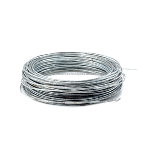 Alambre de Acero Galvanizado Electrolítico Q195 con Recubrimiento de Zinc, Resistencia a la Tracción de 350-550N/mm², Bobina de 25kg/50kg - Product Image 1
