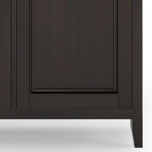 Armoire de rangement Amherst Wide à 3 portes en hickory brun pour salon - Product Image 6