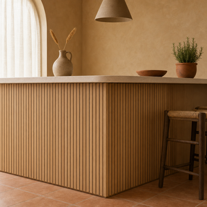 Panel de Madera Maciza Rectangular con Diseño Minimalista, Panel Flexible de Madera Natural - Product Image 3
