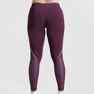 Eco-Friendly Anti-Bacterial Quick Dry Breathable Casual Knitted Yoga <b>Leggings</b> Solid <b>Pattern</b> Sports <b>Leggings</b> - Product Image 2