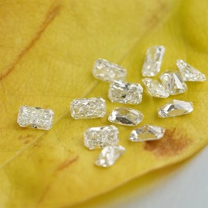 Diamant de laboratoire non certifié HPHT, taille radiant, de 0,41 à 0,99 carats, fournisseur en gros pour les grossistes en diamants - Product Image 4