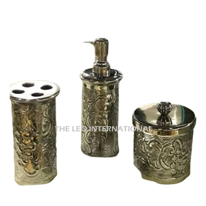 Accesorios de Baño de Acero Inoxidable de Alta Calidad, Resistentes al Agua, para Hotel: Dispensador de Jabón, Portacepillos de Dientes, Contenedor para Toallitas - Product Image 3