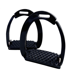 Étriers d'équitation personnalisés en acier inoxydable de haute qualité Hope of Horse 10,5 cm/4,1 po à dégagement rapide et stabilité accrue - Product Image 4