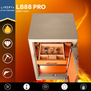 Coffre-fort Premium LIBERTY avec serrure à clé et fonctions de sécurité - Product Image 5