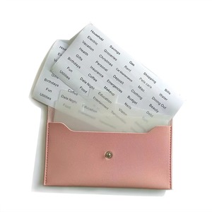 Portefeuille de créateur en cuir pleine fleur, pochette longue portable, pochette à monnaie élégante, porte-cartes de crédit pour espèces - Product Image 2